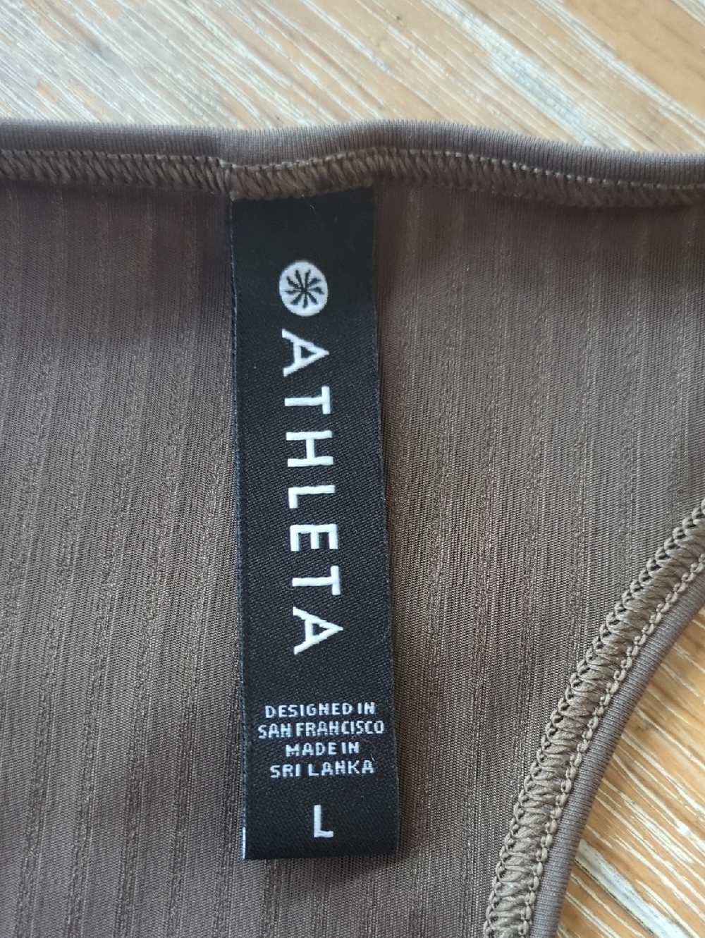 Athleta L Racerback Tank Top - Picture 3 of 4